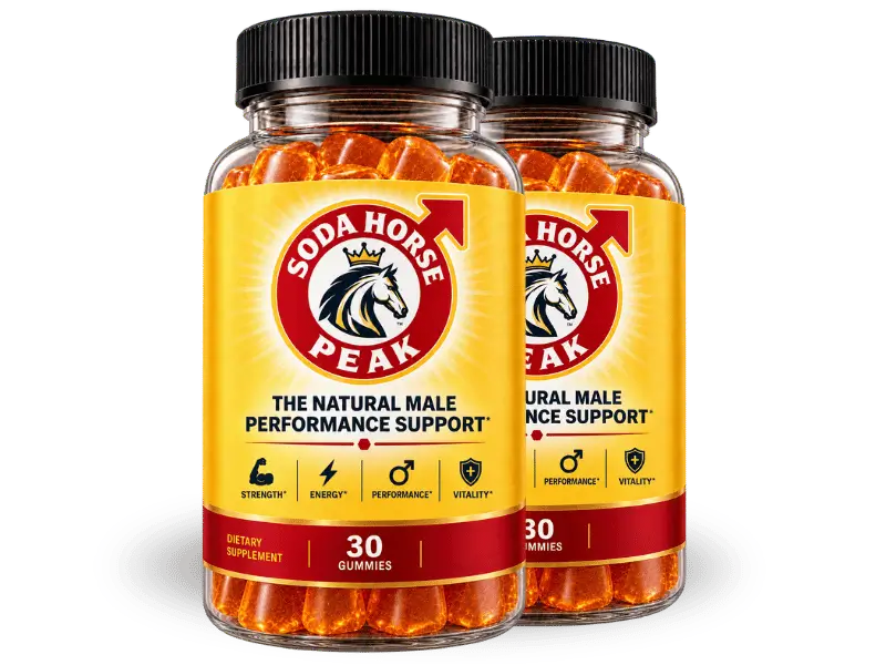SodaHorsePeak 2 bottles