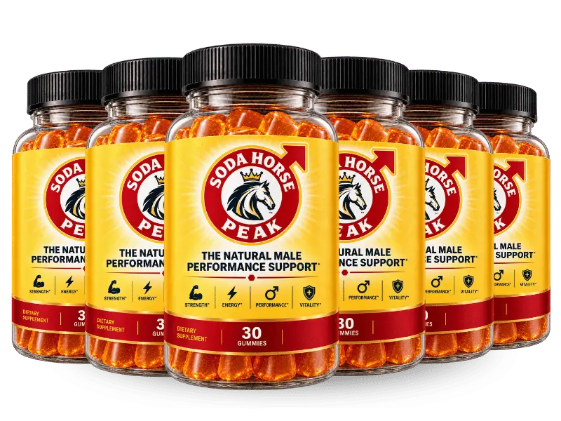 SodaHorsePeak 6 bottles